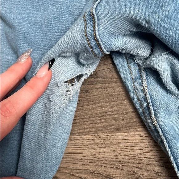 NWOT NOBO JEAN HAUL 6PC Light Blue Straight Leg Jeans and Shorts - Picture 12 of 15